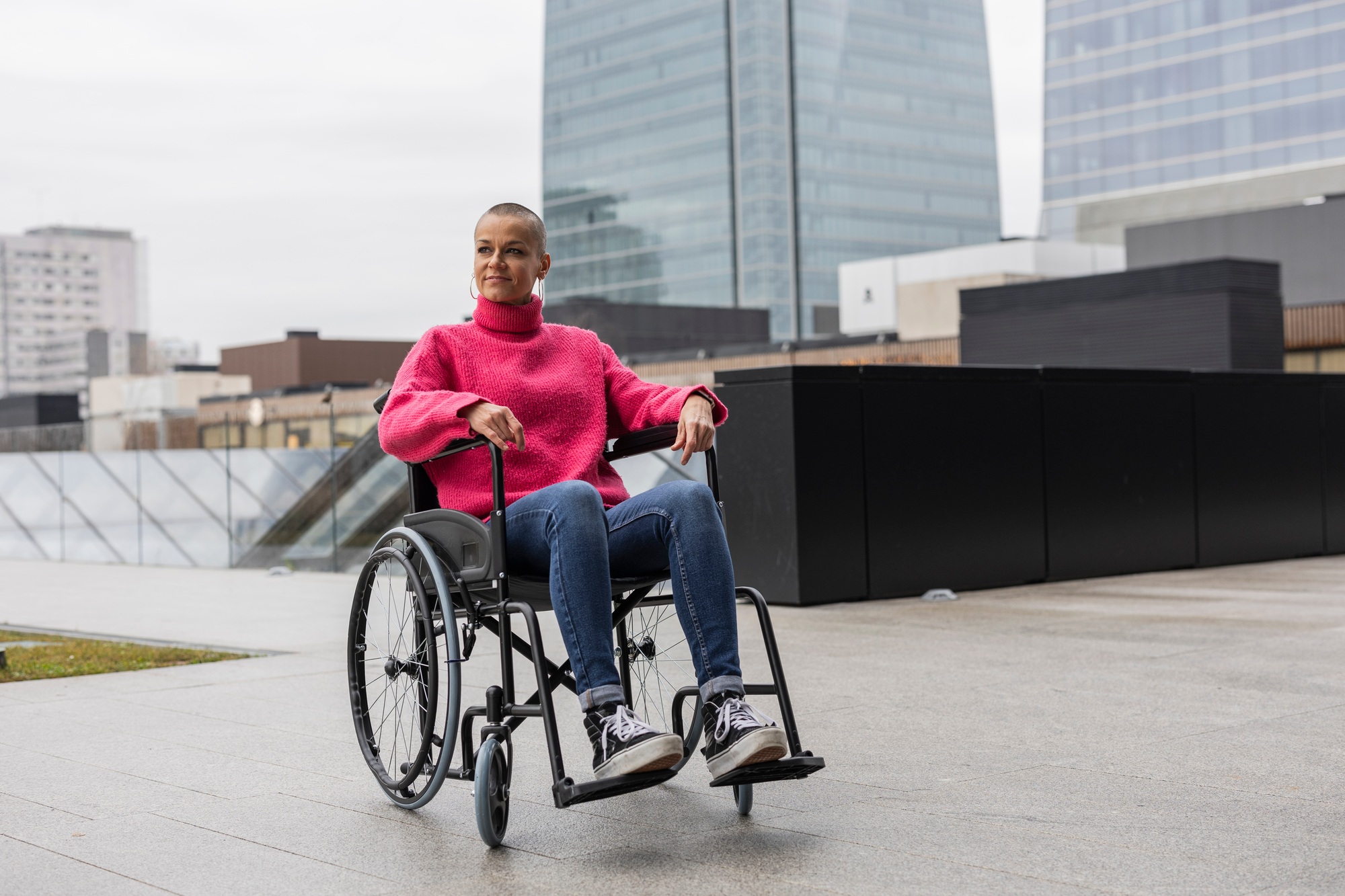 A person in a wheelchair enjoying their independence, representing the empowerment and mobility that supported independent living ndis.